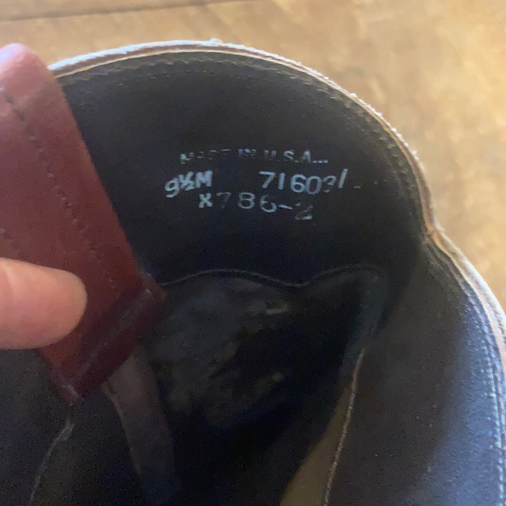 Dexter vintage leather cowboy boots fits a  8.5 - Picture 8 of 8